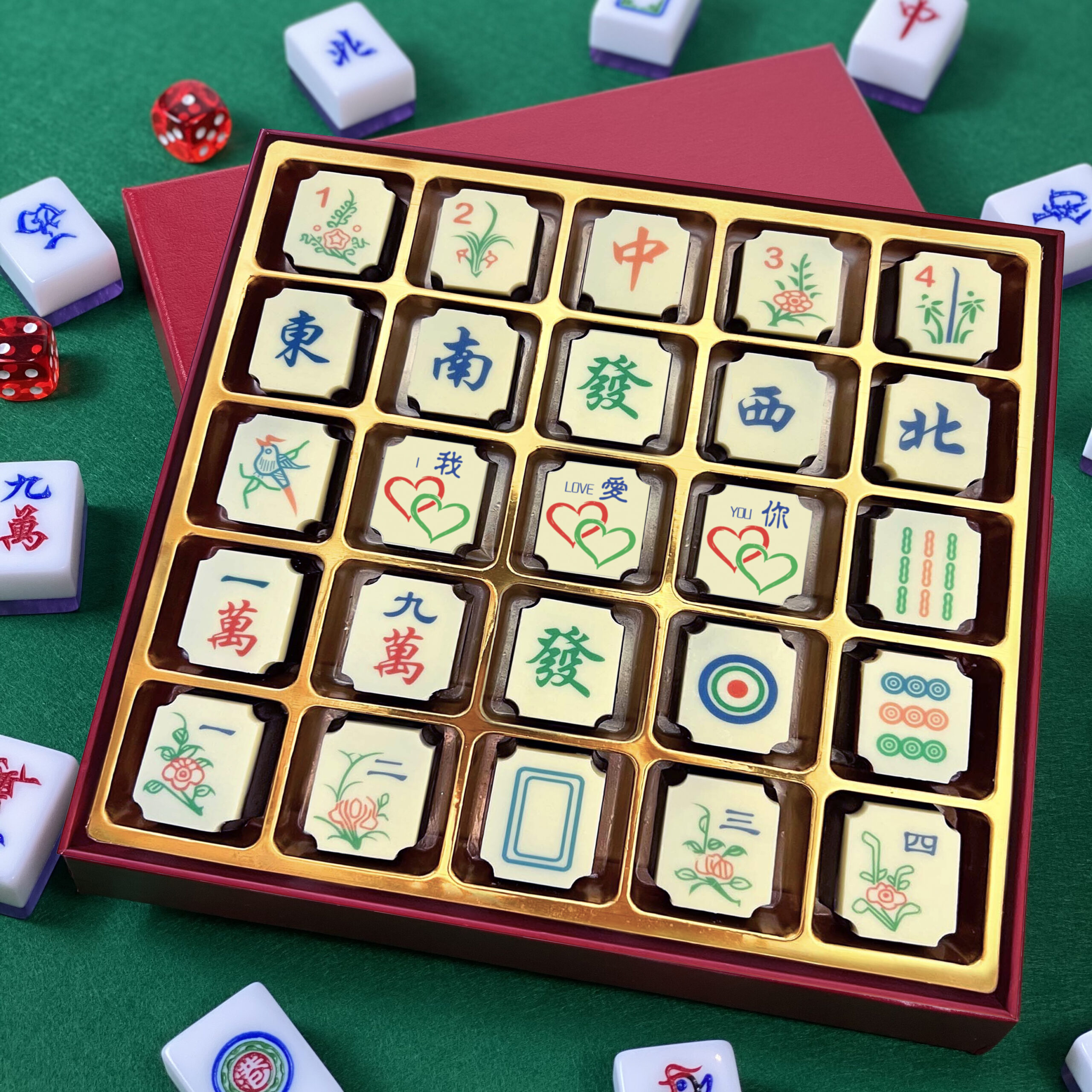 2022-I-LOVE-YOU-Mahjong-(2) I LOVE YOU Mahjong Box (25pc) (Valentine's Special) - Image 1