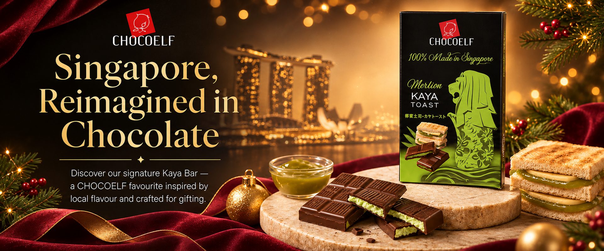 Festive Singapore chocolate gifting with CHOCOELF